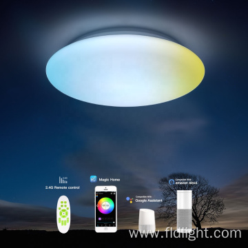 smart Ceiling Light lamp Flush Mount LED WiFi